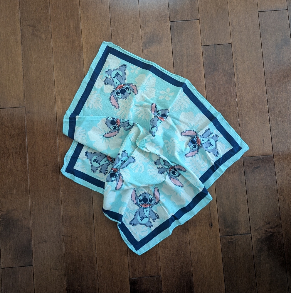 4/$25 DISNEY STITCH VINTAGE BANDANA